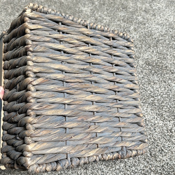 Rustic Gray Washed Basket - Picture 3 of 5